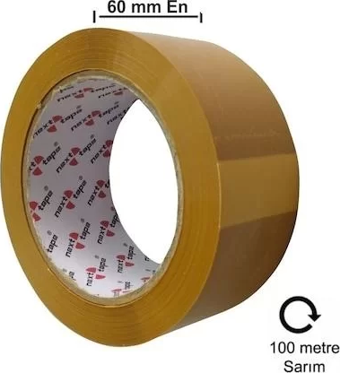 Next tape Koli Bandı Taba Kahverengi 60 mm x 100 mt