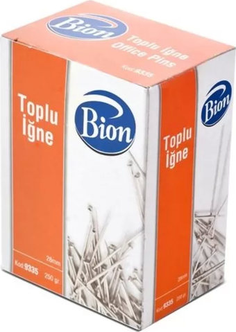 MAS BİON 9335 TOPLU İĞNE 28mm 250gr KUTU