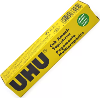 Uhu Solventsiz Çok Amaçlı Yapıştırıcı 20 ml No:12 37995