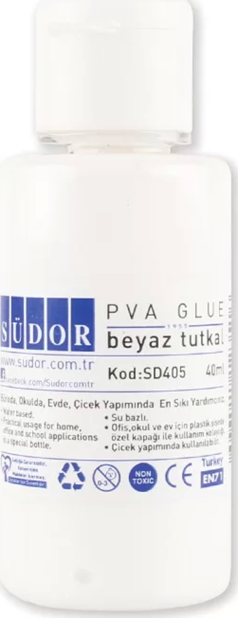 SÜDOR 405 BEYAZ TUTKAL 40ml