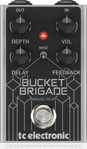 Tc Electronic Bucket Brıgade Analog Delay 600 Ms Gecikme Süresi,