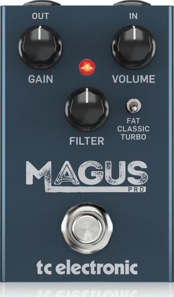 Tc Electronic Magus Pro Fat Mids, Tiz Filtre Kontrolü Ve 3 Kırpma