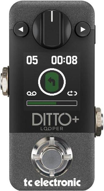 Tc Electronic Dıtto + Looper Yeni Nesil 60 Dakikalık Çok Oturumlu Looper Pedalı