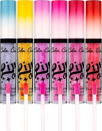 Tikatti Color Castle Dudak Parlatıcı Ve Nemlendirici 6'Lı Set