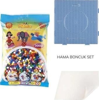 HAMA MİDİ BONCUK SET 3 LÜ