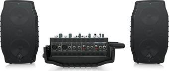 Behringer Ppa200 Ultra Kompakt 200 Watt 5 Kanallı Taşınabilir Anf