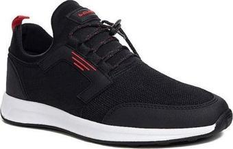 G-Class 1908-24 Trend Fashıon Sneakers Erkek Ayakkabı Siyah Kırmızı