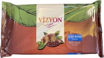 Vizyon Bitter Kuvertür Çikolata 2.5 Kg %50