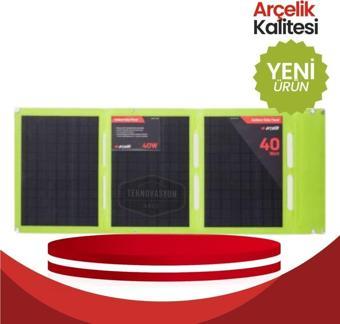 Teknovasyon Arge Arçelik 40W FSP Katlanabilir Solar Panel 