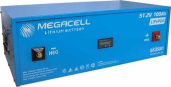 Megacell -LiFePO4 51.2V 100Ah Lityum Demir Fosfat Diğer