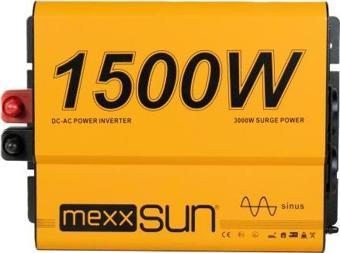 Mexxsun 12 V 1500 W 220 V Tam Sinüs İnverter Çevirici