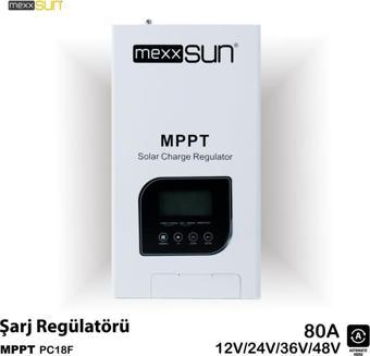 Mexxsun 12/24/48V 80A MPPT Şarj Regülatörü