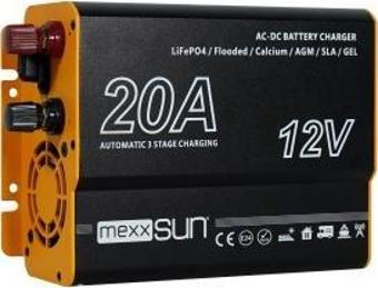 Mexxsun AC-DC Akü Şarj Cihazı 12V-20A