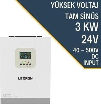 LEXRON 3KW HV MPPT 40-500 PV INPUT AKILLI İNVERTER