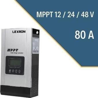 Lexron 80A MPPT ŞARJ KONTROL CİHAZI MPPT180D