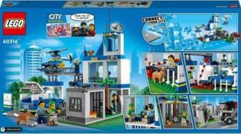 LEGO City 60316 Police Station +6 Yaş (668 Parça)