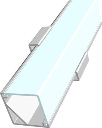 Arge Led Mutfak Dolabı Ve Tezgah Altı Köşe Difüzörlü Köşe Bar Led 12V 6500K 50 cm