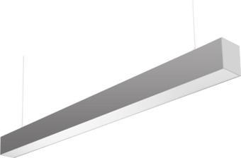 Osram Led Lineer Sarkıt Armatür 6500K 100 Cm (Soğuk Beyaz) (Antrasit Gri)