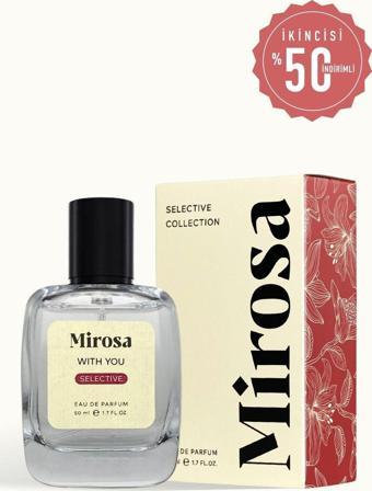 Mirosa With You Selective Dinlendirilmiş Kalıcı Erkek Parfümü Premium Edp 50Ml S503