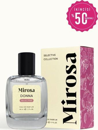 Mirosa Donna Selective Dinlendirilmiş Kalıcı Kadın Parfümü Born In Roma Premium Edp 50Ml S115