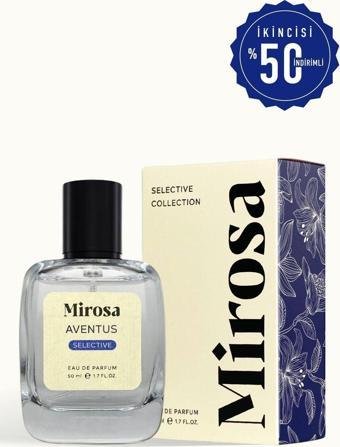 Mirosa Aventus Selective Dinlendirilmiş Kalıcı Erkek Parfümü Premium Edp 50Ml S506