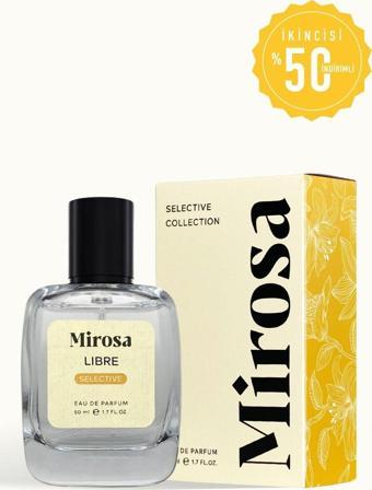 Mirosa Libre Selective Dinlendirilmiş Kalıcı Kadın Parfümü Premium Edp 50Ml S109