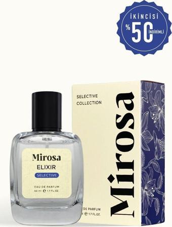 Mirosa Elixir Selective Dinlendirilmiş Kalıcı Erkek Parfümü Premium Edp 50Ml S507