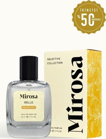 Mirosa Belle Selective Dinlendirilmiş Kalıcı Kadın Parfümü Premium Edp 50Ml S105