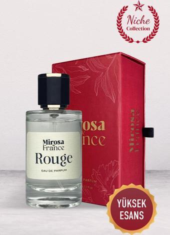 Mirosa De France Rouge Niche Collection Yüksek Kalıcı Kadın Parfum Bakarat Edp Premium Kutu 50Ml N701