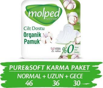 Molped Pure Soft Hijyenik Ped Süper Mega Paket 112 Adet