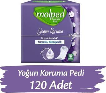 Molped Yoğun Koruma Günlük Ped 120 Adet