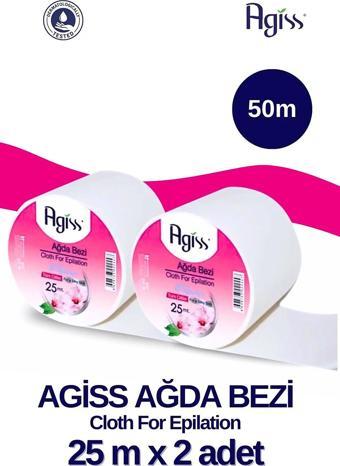 Agiss Ağda Bezi 50 Metre Rulo Sir Ağda Bezi