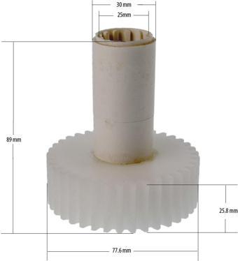 SüpürgeMarket MW67440GB - MW67440 Kıyma Makinesi Motor Dişlisi, Siemens ile uyumlu