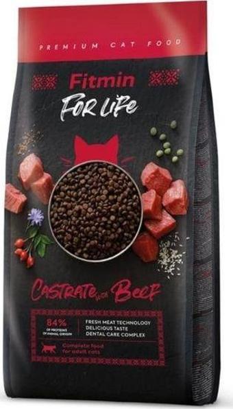 Fitmin For Life Castrate Biftekli Kısırlaştırılmış Yetişkin Kedi Maması 1.8 Kg