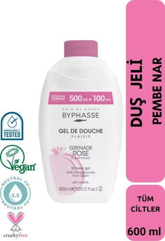 Plaisir Pomegranate Pembe Nar Duş Jeli 600ml