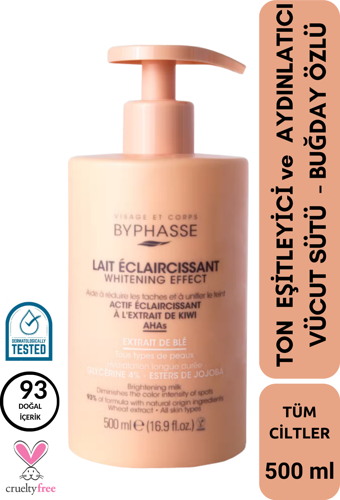 Ton Eşitleyici Ve Aydınlatıcı Vücut Sütü - Buğday Özlü 500ml