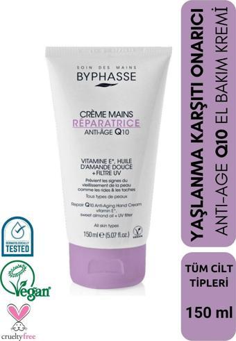 Yaşlanma Karşıtı Onarıcı Q10 Anti-Age El Kremi 150ml