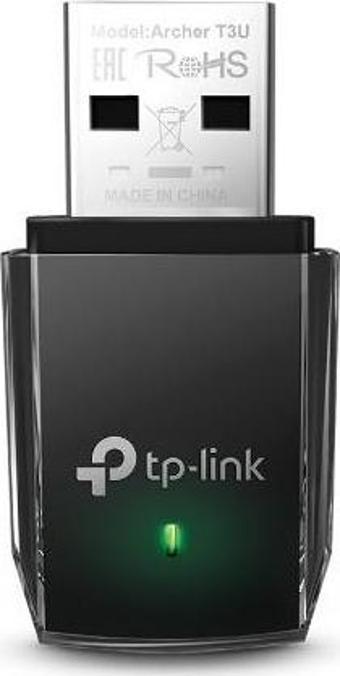 Tp-Link Archer T3U Mini 1300 Mbps Kablosuz USB Adaptör AC1300