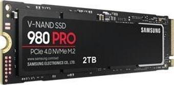 Samsung 2TB 980 Pro 7000MB-5100 MB-sn NVMe M.2 SSD MZ-V8P2T0BW Harddisk