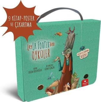 Leyla Fonten'den Öyküler Seti - 9 Kitap Takım - Poster ve Çıkartma Hediye - Tülin Kozikoğlu - Redhouse Kidz Yayınları