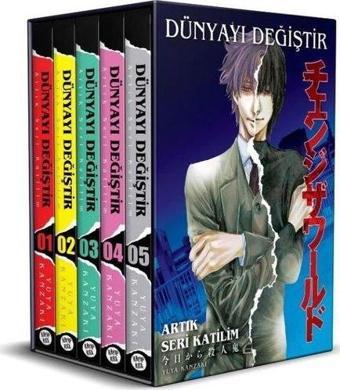 Dünyayı Değiştir Artık Seri Katilim Seti - 5 Kitap Takım - Kutulu - Yuya Kanzaki - Kayıp Kıta Yayınları