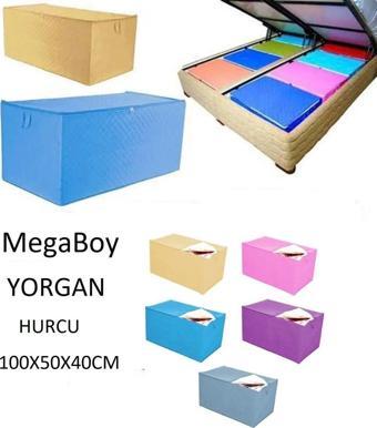 faial 2 Adet Mega Yorgan Hurcu 100X50X40Cm Büyük Boy Hurç Eşya Taşıma
