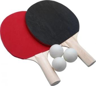 faial Başlangıç Seviye Eko Masa Tenis Raket Seti 2 Raket+3 Pinpon Topu