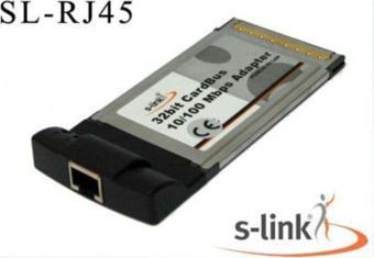 S-link Sl-Rj45 Pcmci Ethernet Kart