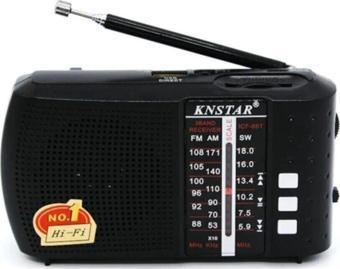Knstar Bluetoothlu Fm Radyo Usb Tf Kart Şarjlı Cep Radyosu Icf8Bt