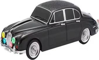 Ultratekno Ws-596Bt 1967 Model Jaguar Mark 2 10W Bluetooth Hoparlör Fm Radyo Usb Tf Aux Destekli Speaker