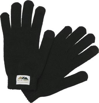 Jack & Jones 12263487 Jachill Knitted Gloves Siyah