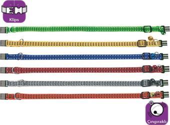 Karlıe Kedi Tasma Çıng. 25-35cm Karışık Renkli