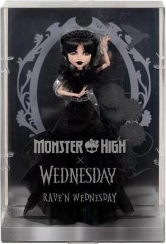 Mattel Monster High Wednesday Balo Elbiseli Bebek HXJ03