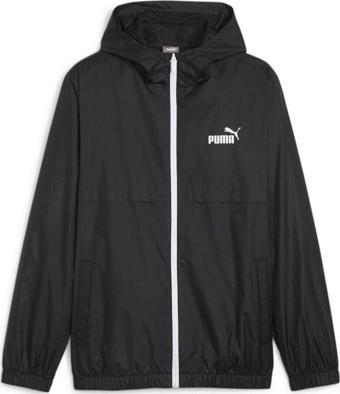 Puma Ess Solid Windbreaker Erkek Siyah Ceket